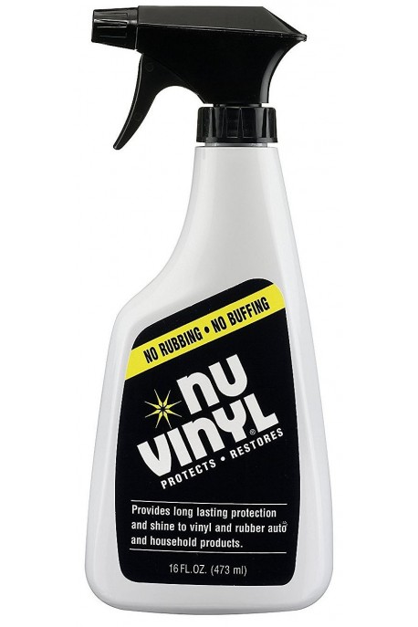 Nu Finish Nu Vinyl - Универсален препарат за винил, кожа и гума (473 мл)